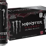 Monster Energy Ultra Rosa， Sugar Free Energy Drink， 16 Fl Oz (Pack of 24)